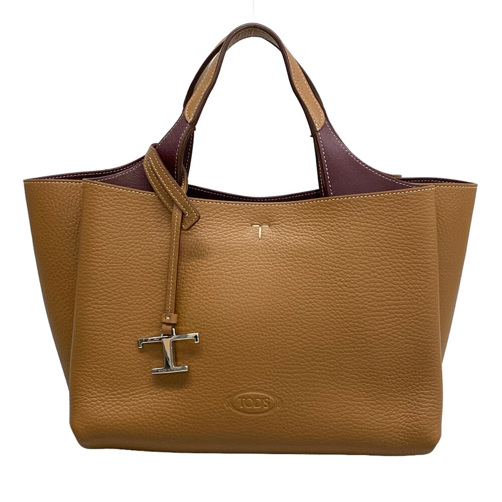Tod's T Timeless Leather Bag Mini Brown #343566T11B